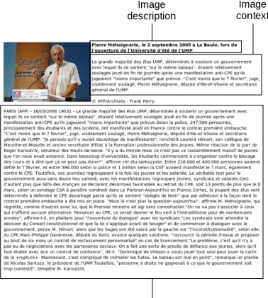 Figure 1: A document from our news corpus