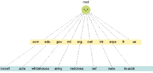 Figure 1-1    DNS Hierarchy