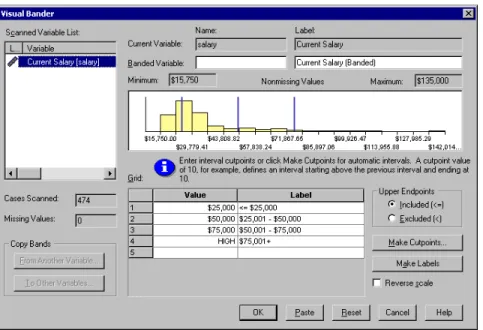 Figure 4-23 Visual Bander 