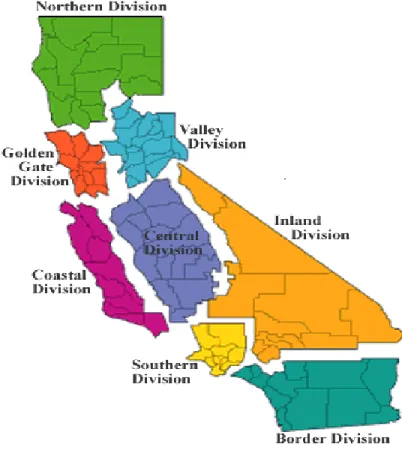 Figure 2.   CHP divisions 141