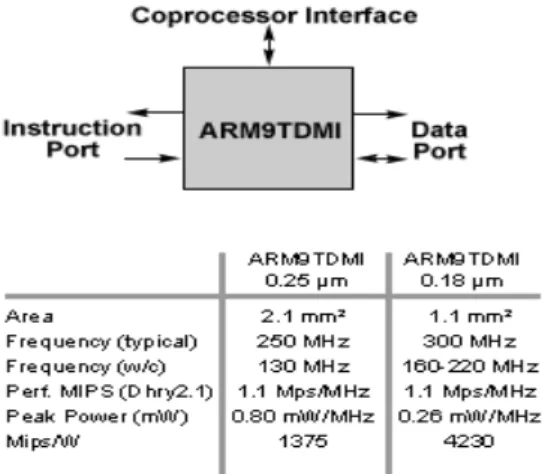 Figure 18: ARM9TDMI Core