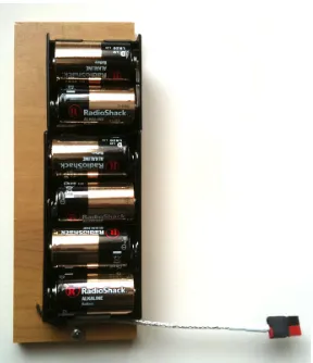 Figure .: Portable D-cell baery pack for the GigaPan.