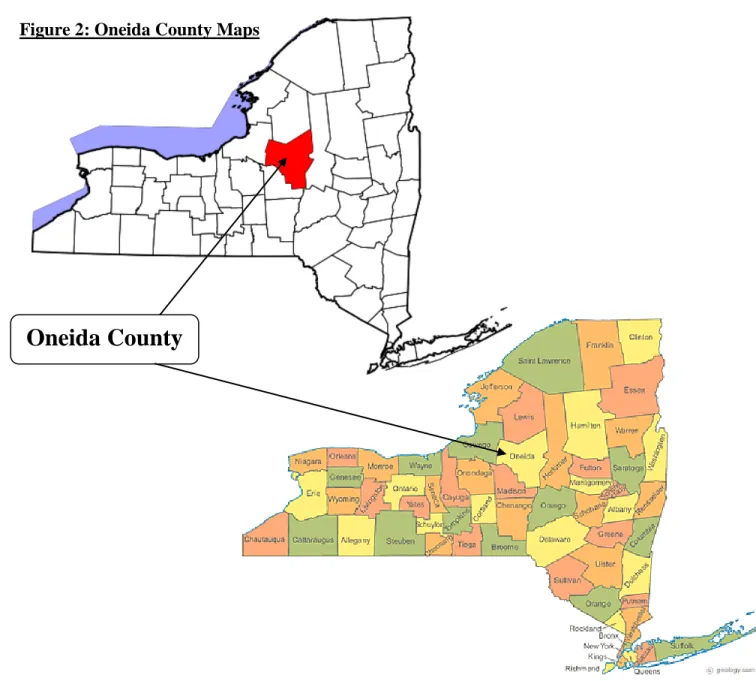 Figure 2: Oneida County Maps 