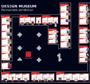 Fig. 14: The Secret Life of Objects: First map based on  the images of the permanent collection