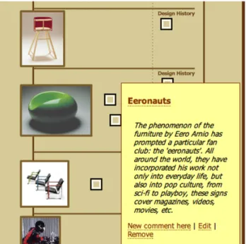 Figure 4: A comment written by a visitor. 
