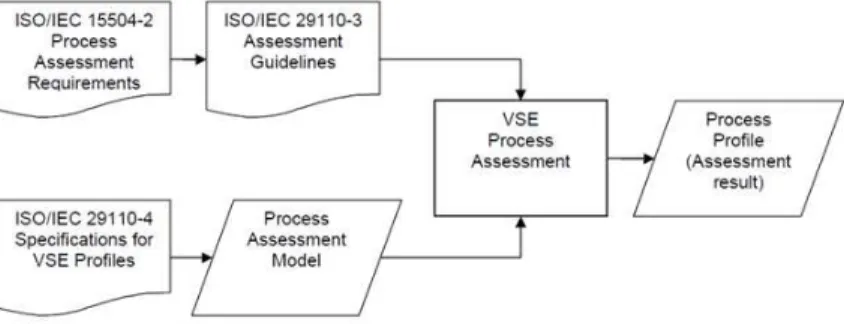 Figure 2.4: Elements of the VSE process assessment [66].