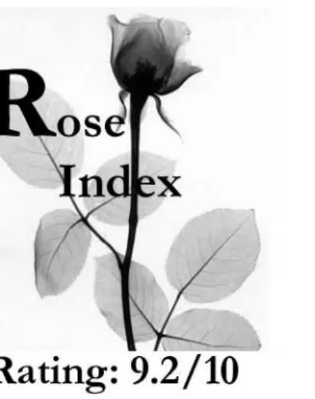 Figure 1: Stimuli from Experiment 2 with the Rose logo presented fluently the Stone logo presented disfluently.