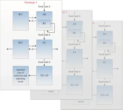 Figure 2. Overall framework for hypothetical model. The processing steps are generalized from [21]