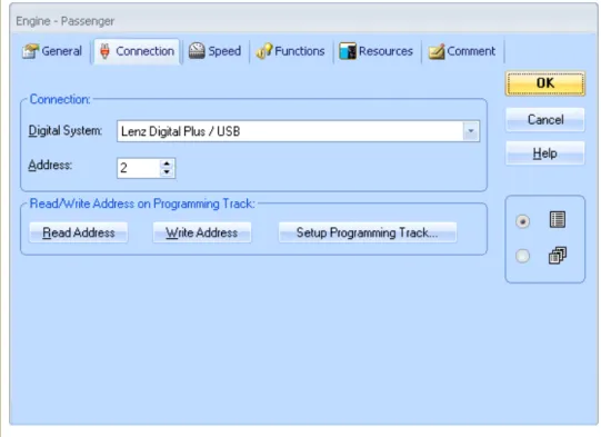 Diagram 1: Digital Address of an Engine in TrainController™ Gold 