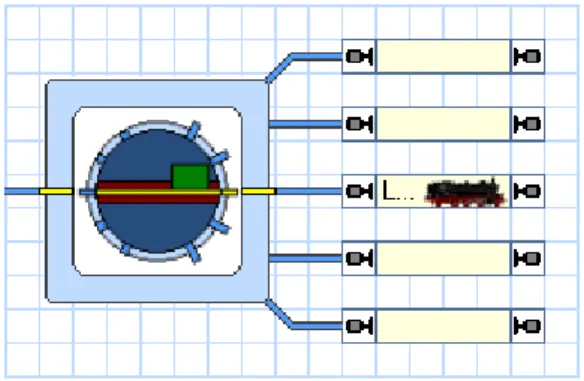 Diagram 5: Turntable Symbol with thumbnail Image of the Turntable 