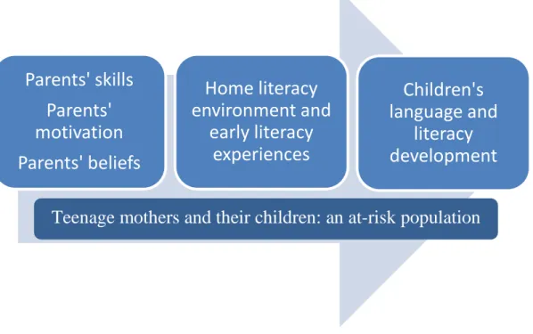 Figure 1.3:  Intergenerational Literacy Transmission 