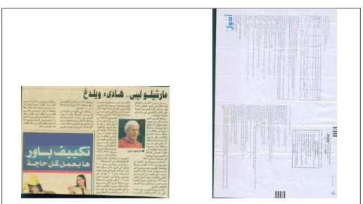 Figure 3.5: Two samples of real scanned document images 