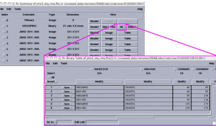 Figure 11: The content of jmx2 sky ima.fits file.