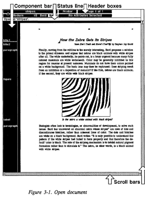 Figure 3-1. Open document 