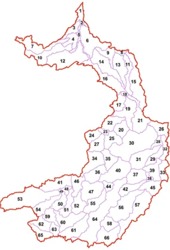 Table 2 Land use/cover distribution in the catchment