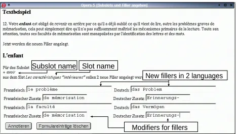 Figure 6: Deﬁ ning new ﬁ llers.