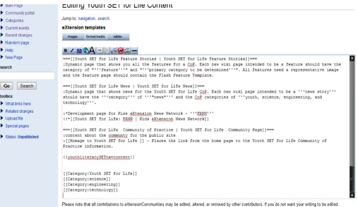 Figure 6: Initial KXNN Workspace 
