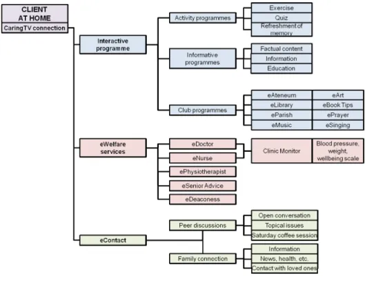 Figure 7.    CaringTV roadmap 