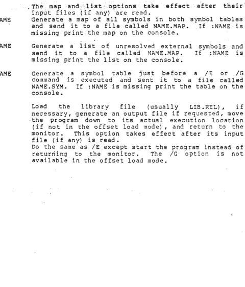 table jus~ before a IE or /G and sent it to a file called is missing print the table on the 