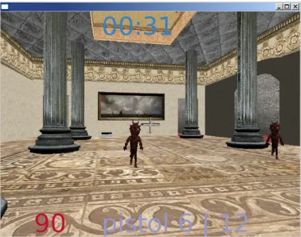 Figure 5.3: A game implemented as an assignment for the game programming course.