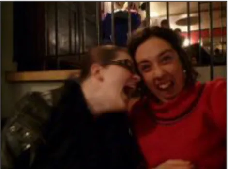Figure 10 Embla and I on a trip downtown 