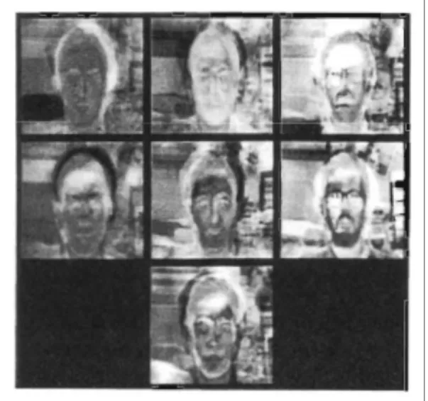 Figure 7: Eigenvectors from Face Images [14]