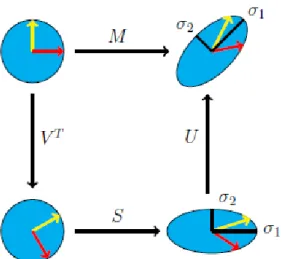 Figure 6: SVD on Matrix A, Matrix Transformation
