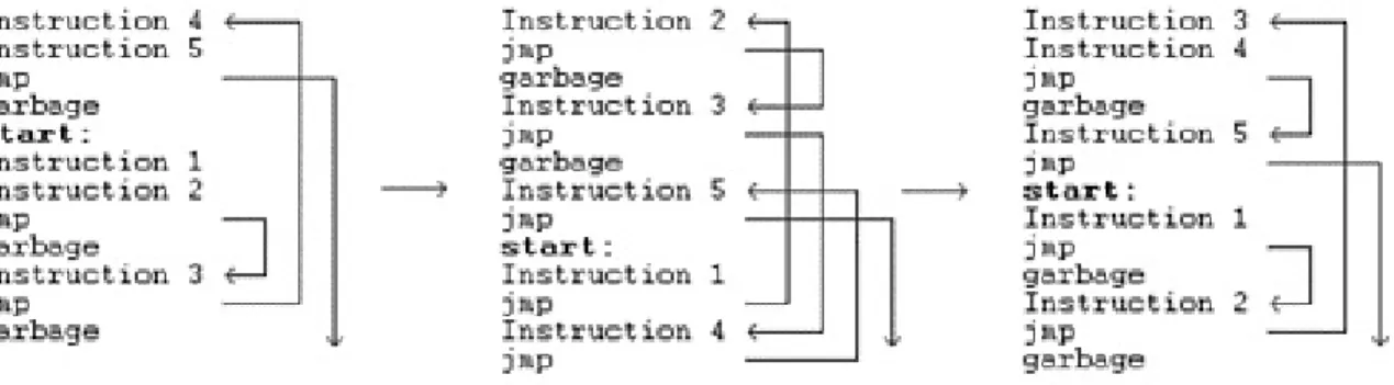 Figure 10: Zperm random jump instructions [6]
