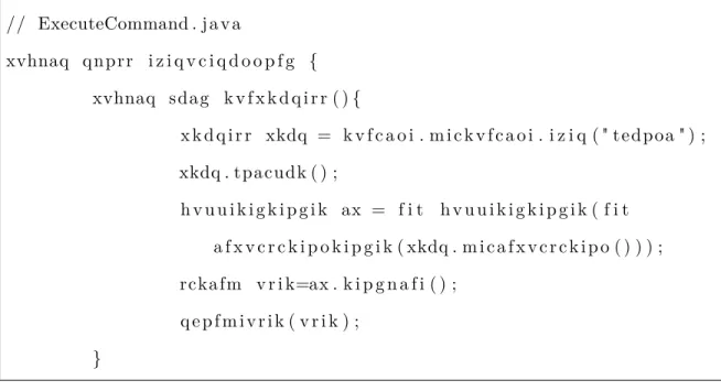 Figure 1: Encrypted Malware
