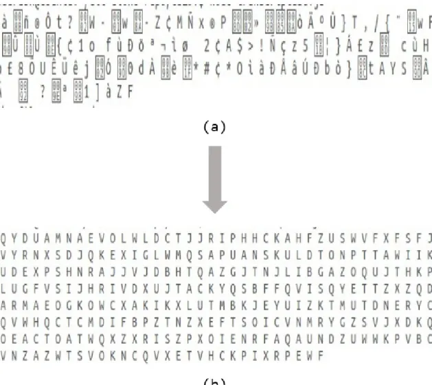 Figure 9: Second Encryption Layer: Cipher text