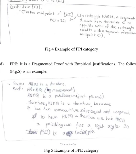Fig 4 Example of FPI category 