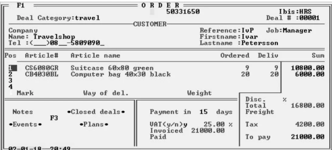 Fig. 1.6.  The process’s state after execution of the “invoicing” activity 