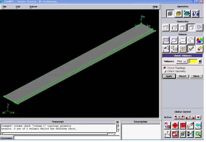 Figure 6:  Isometric view of blade design