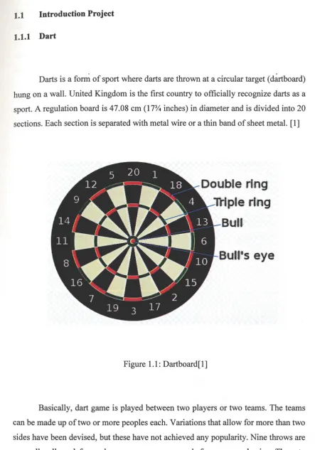 Figure 1.1: Dartboard[!] 
