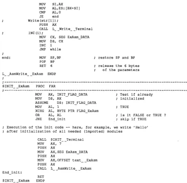 Figure 6-1: EXASM Program Listing (cont'd) 