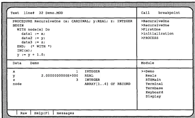 Figure 7-6 Sample Screen 