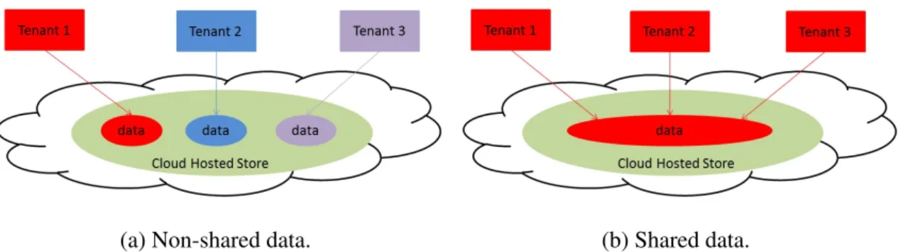 Figure 1.1: Multi-tenancy in the logical view layer.