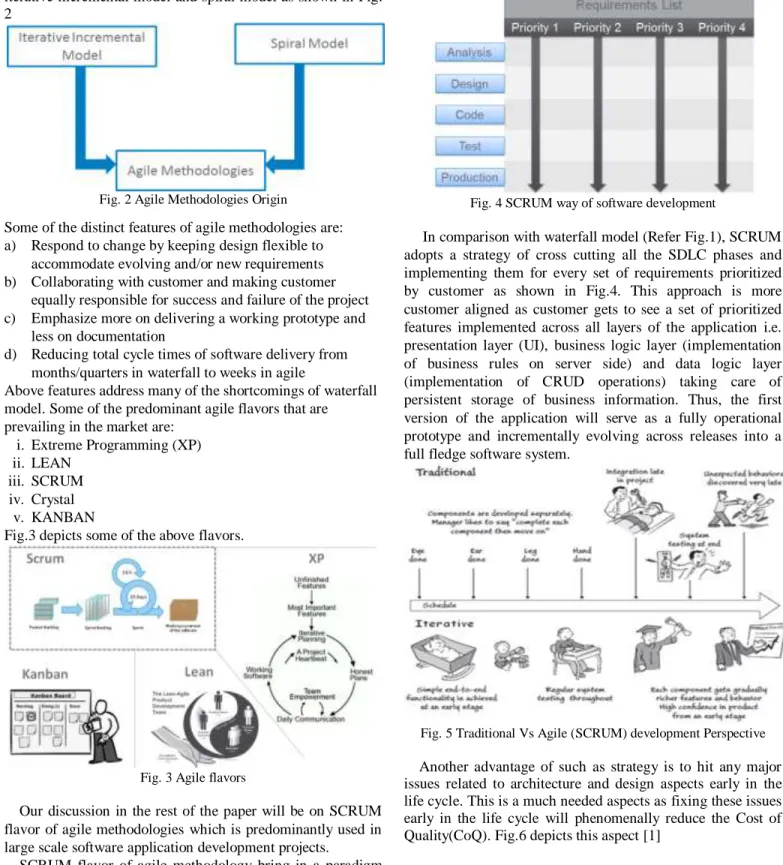 Fig. 3 Agile flavors 
