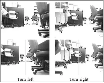 Figure 2.2: Image capture by camera during moving experiment 