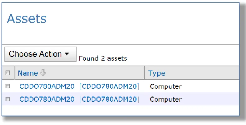 Figure 11: Example of a Duplicate Computer 
