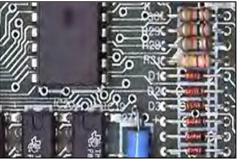 Figure 2.1: Populated PCB (Meskauskas, 2006) 
