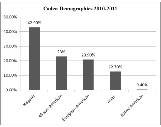 Figure 2. Caden Demographics 2010-2011 