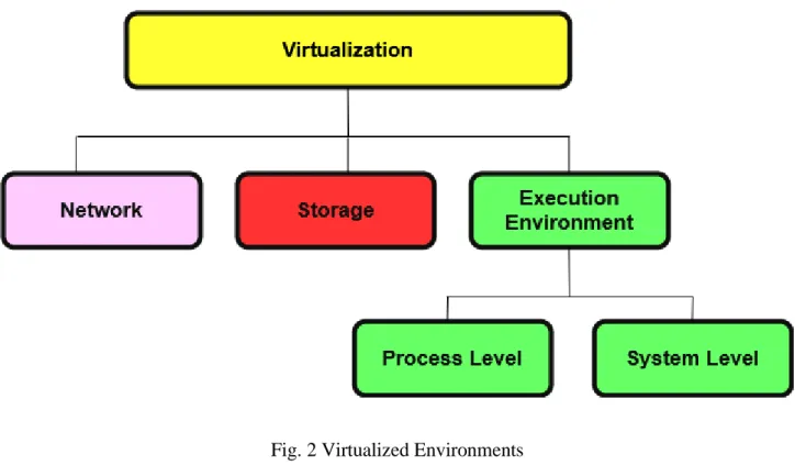 Fig. 2 Virtualized Environments 