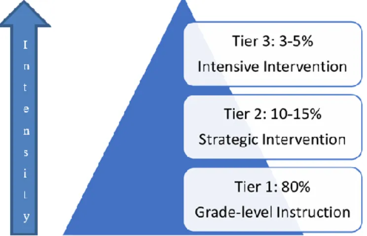 Figure 3.2. Response to Intervention (RtI) Framework. 