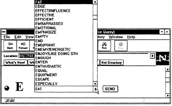 Figure 4: Dictionary data for the phrase, have a snack.