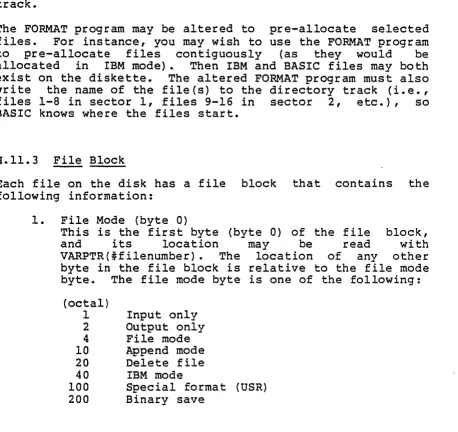 Table entries "free" (255). 