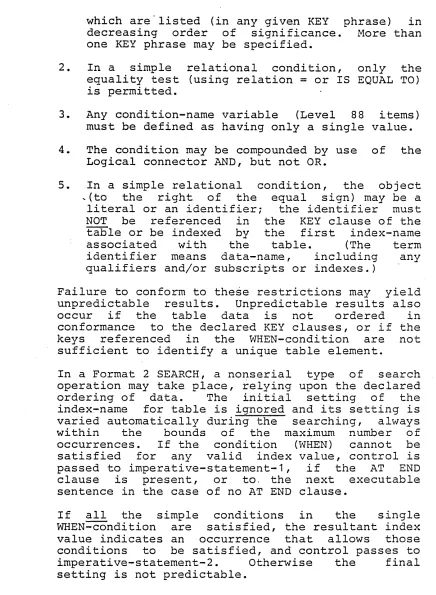 table or associated be identifier 