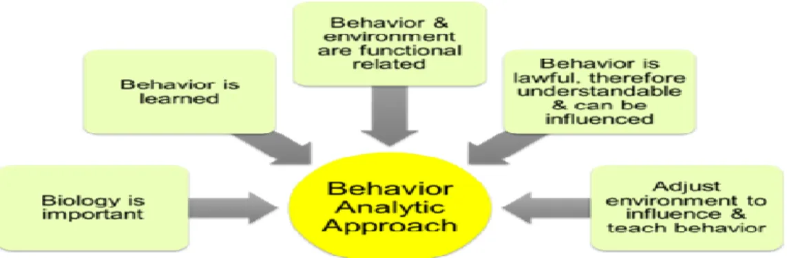 Figure 1. Theoretical framework for the behavior analytic approach. Reproduced with 