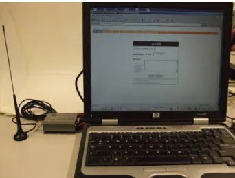 Figure 3. A SMS-based Teaching and  Learning System Using a GPRS/GSM Modem