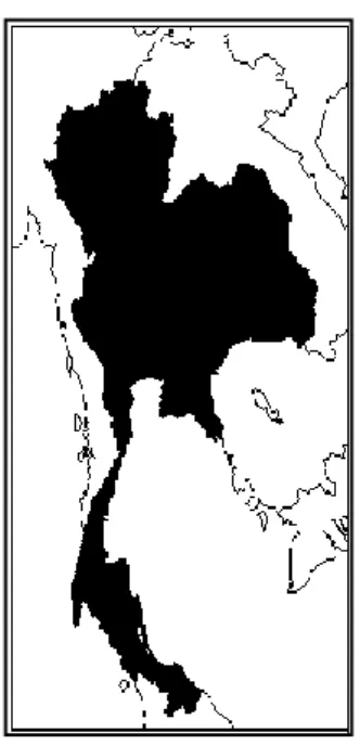 Figure 1. Thailand boundary 